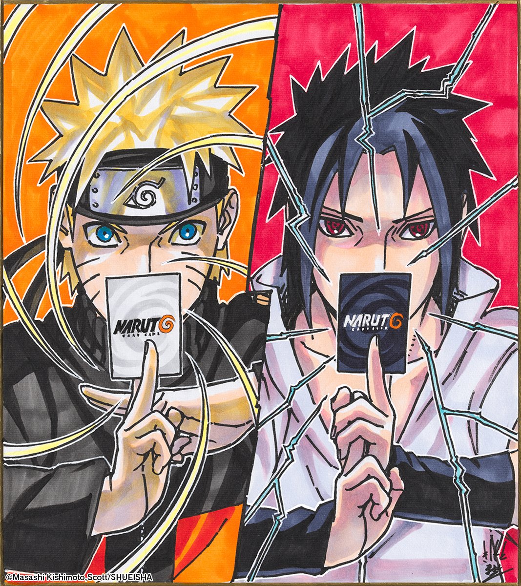 MEGABOMBAZO, se acaba de anunciar Naruto Card Game