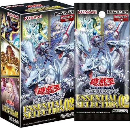 Essential Selection 02: la segunda entrega del set English OCG ya tiene lista completa